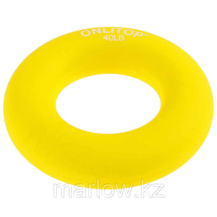 Эспандер кистевой 8,5 см, нагрузка 20 кг, цвет жёлтый - фото 2 - id-p111433240