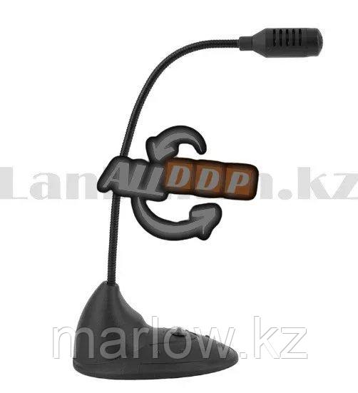 Универсальный конденсаторный микрофон гибкий проводной с мини подставкой aux 3.5 мм Microphones Т-21 - фото 6 - id-p111453676