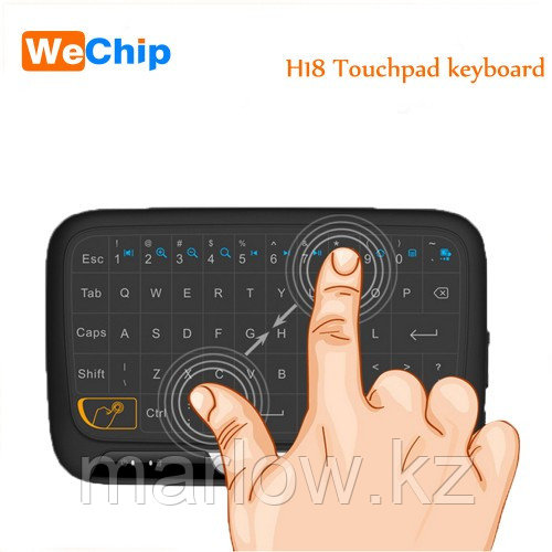 Клавиатура мини H18 c тач скрин для Smart TV/PC русская - фото 1 - id-p111457650