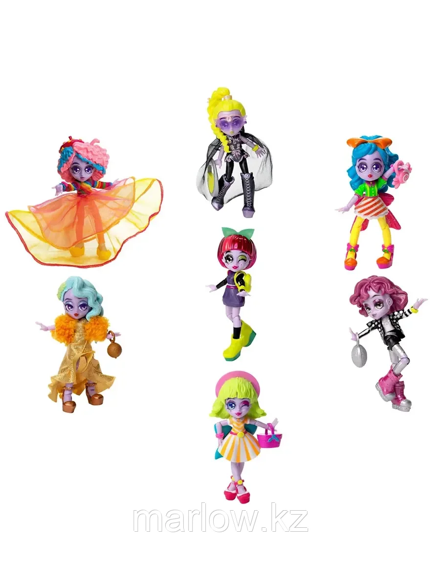 Игровой набор из 2 кукол Capsule Chix Гига-Глэм и Диско-Свити 59211-2 - фото 2 - id-p111447742