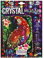 Мозаика из кристаллов CRM-01-10 Crystal Mosaic Попугай