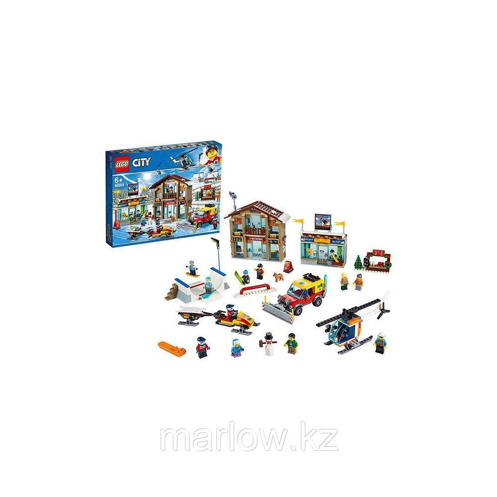 LEGO City 60203 Конструктор ЛЕГО Город Горнолыжный курорт - фото 1 - id-p111470550