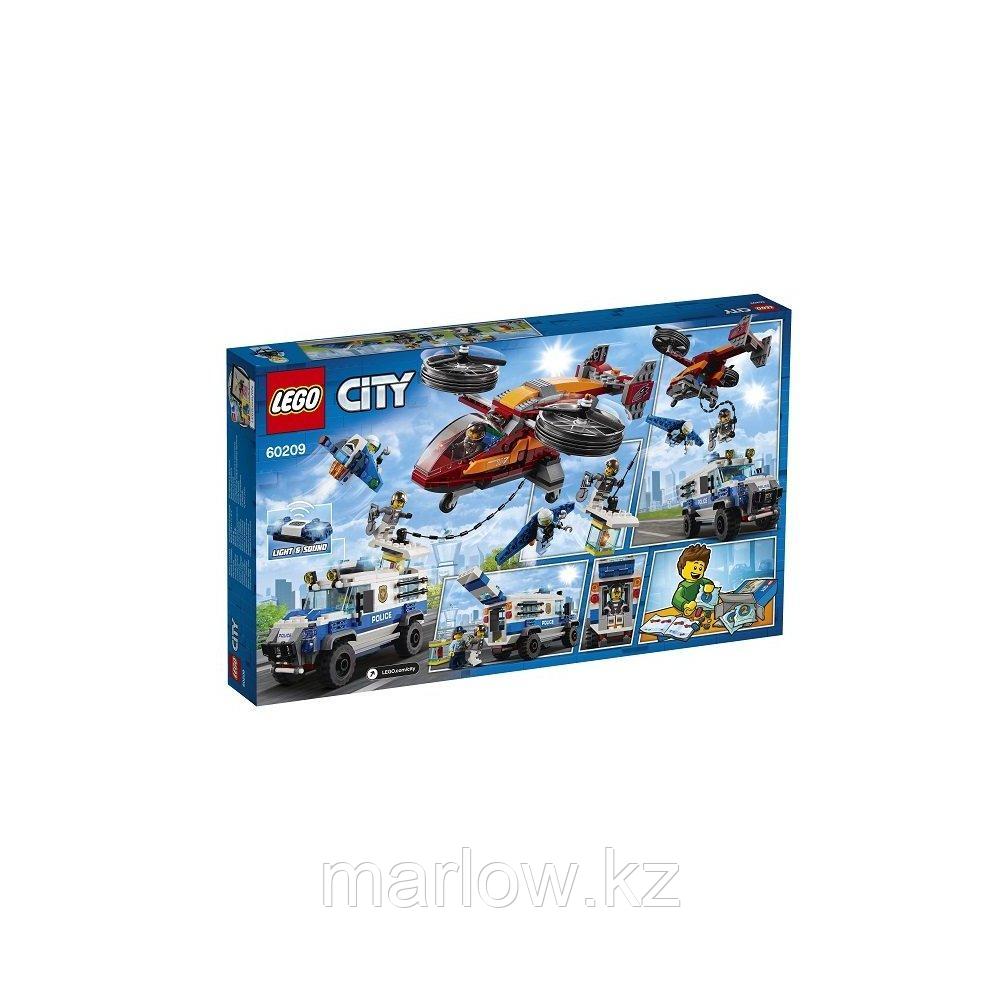 Lego City 60209 Конструктор Лего Город Воздушная полиция: Кража бриллиантов - фото 6 - id-p111470556