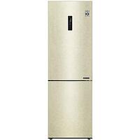 Тоңазытқыш LG GA-B459CESL, екі камералы, А+ класы, 374 л, Total No Frost, бежевый