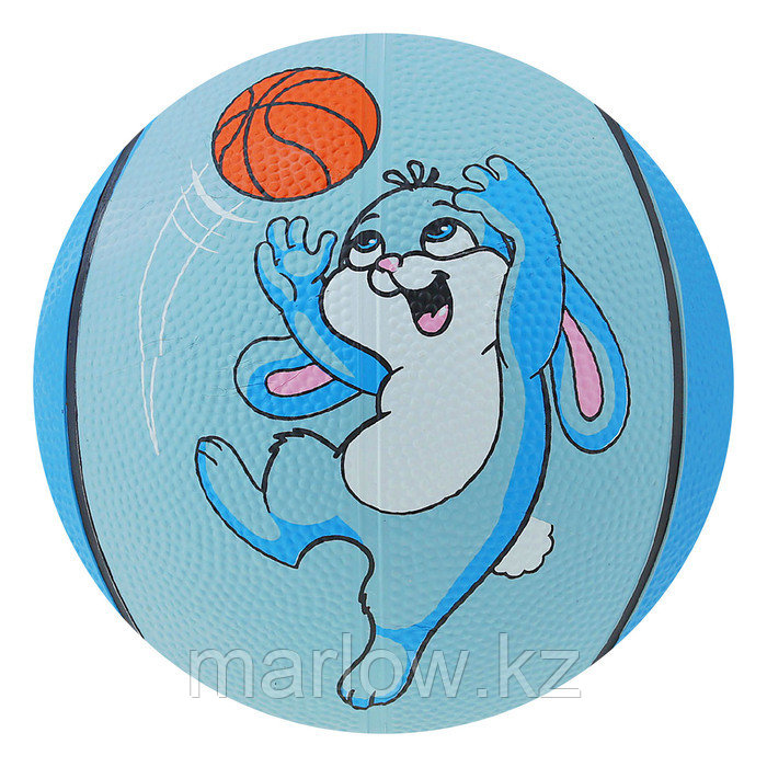 Мяч баскетбольный «Заяц», размер 3, 280 г - фото 1 - id-p111433278
