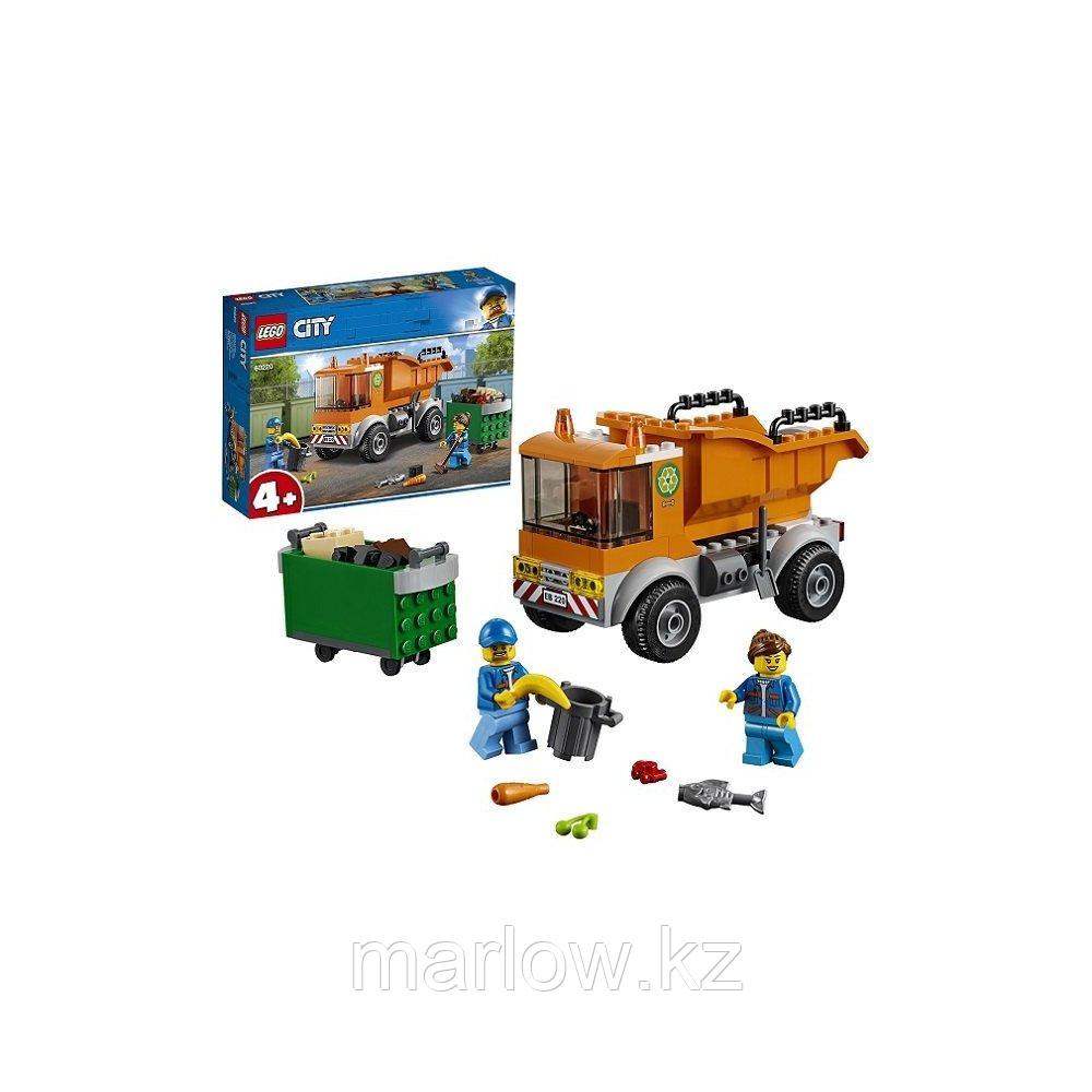 Lego City 60220 Конструктор Лего Город Транспорт: Мусоровоз - фото 1 - id-p111470566