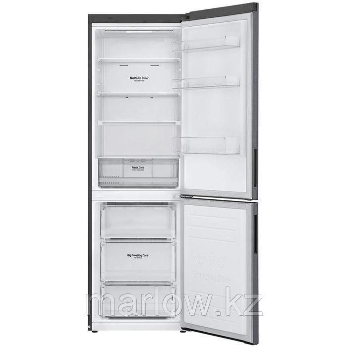 Холодильник LG GA-B459CLSL, двухкамерный, класс А+, 374 л, Total No Frost, цвет графит - фото 2 - id-p111437093