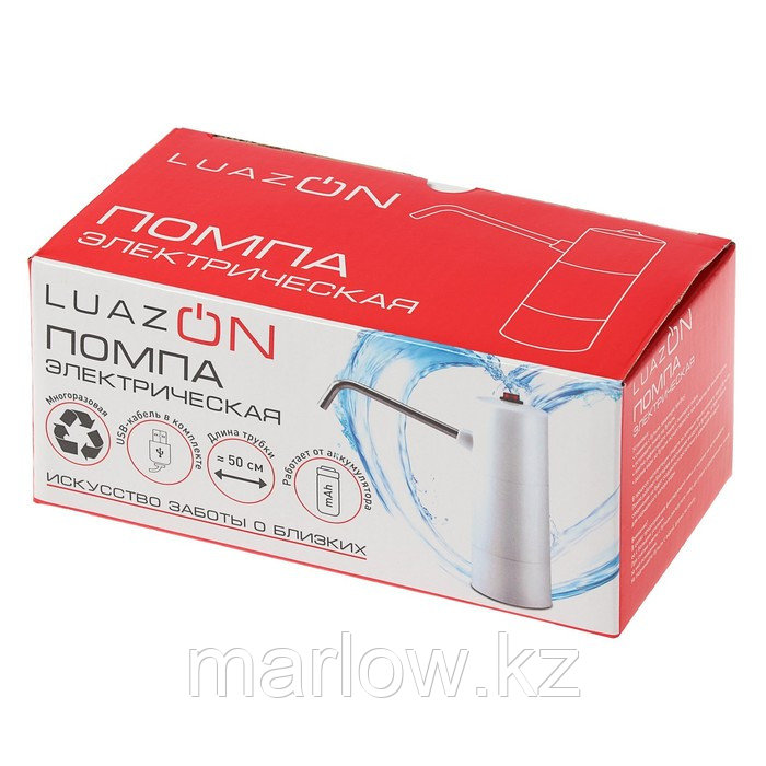 Помпа для воды LuazON LWP-04, электрическая, USB, АКБ - фото 6 - id-p111434274