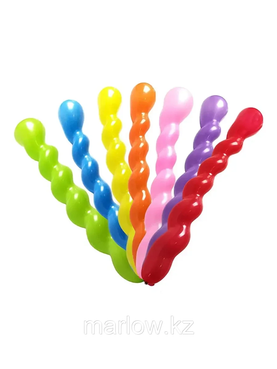 Набор воздушных шаров PM XY-03-3 Spiral (3g) цвет в асс. 12шт - фото 1 - id-p111440873