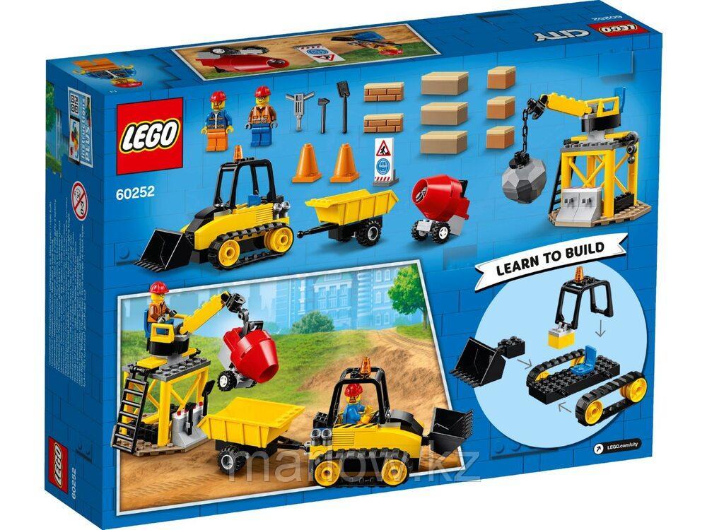 Lego City 60252 Лего Город Строительный бульдозер - фото 2 - id-p111470587