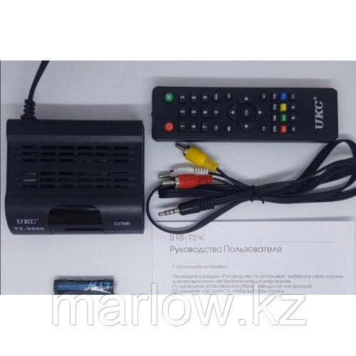 Цифровой ресивер DVB-T2 9956 с поддержкой wi-fi-dc 5v mikro - фото 2 - id-p111457696