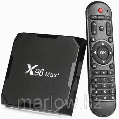 Smart TV Android приставка X96MAX + (S905X3, 4+32, Android 9.0) - фото 1 - id-p111457697