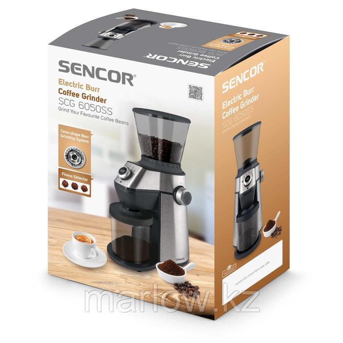 Кофемолка Sencor SCG 6050SS, 150 Вт, 350 г, серебристая - фото 8 - id-p111437113