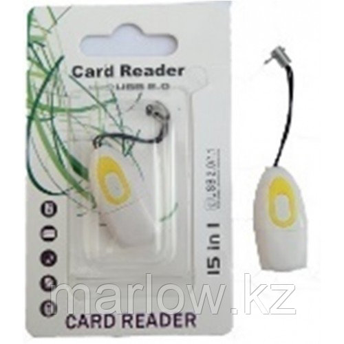Картридер T-Flash/Micro SD Micro Card Reader ЯЙЦО - фото 1 - id-p111458697