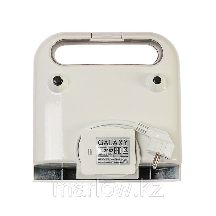Сэндвич-тостер Galaxy GL 2962, 800 Вт, индикаторы нагрева и сети, антипригарное покрытие - фото 4 - id-p111435143