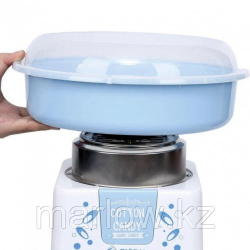 Аппарат для приготовления сладкой ваты LEXICAL LCC-3601 500Вт Голубой - фото 4 - id-p111454739