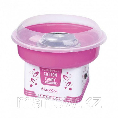 Аппарат для приготовления сладкой ваты LEXICAL LCC-3601 500Вт Розовый - фото 1 - id-p111454740