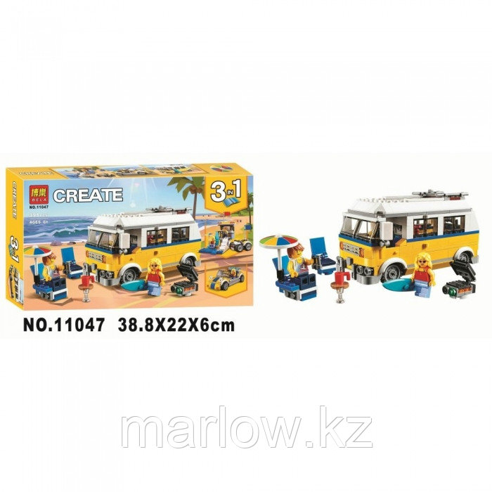 Lego Creator 31027 Лего Криэйтор Синий гоночный автомобиль - фото 7 - id-p111470614