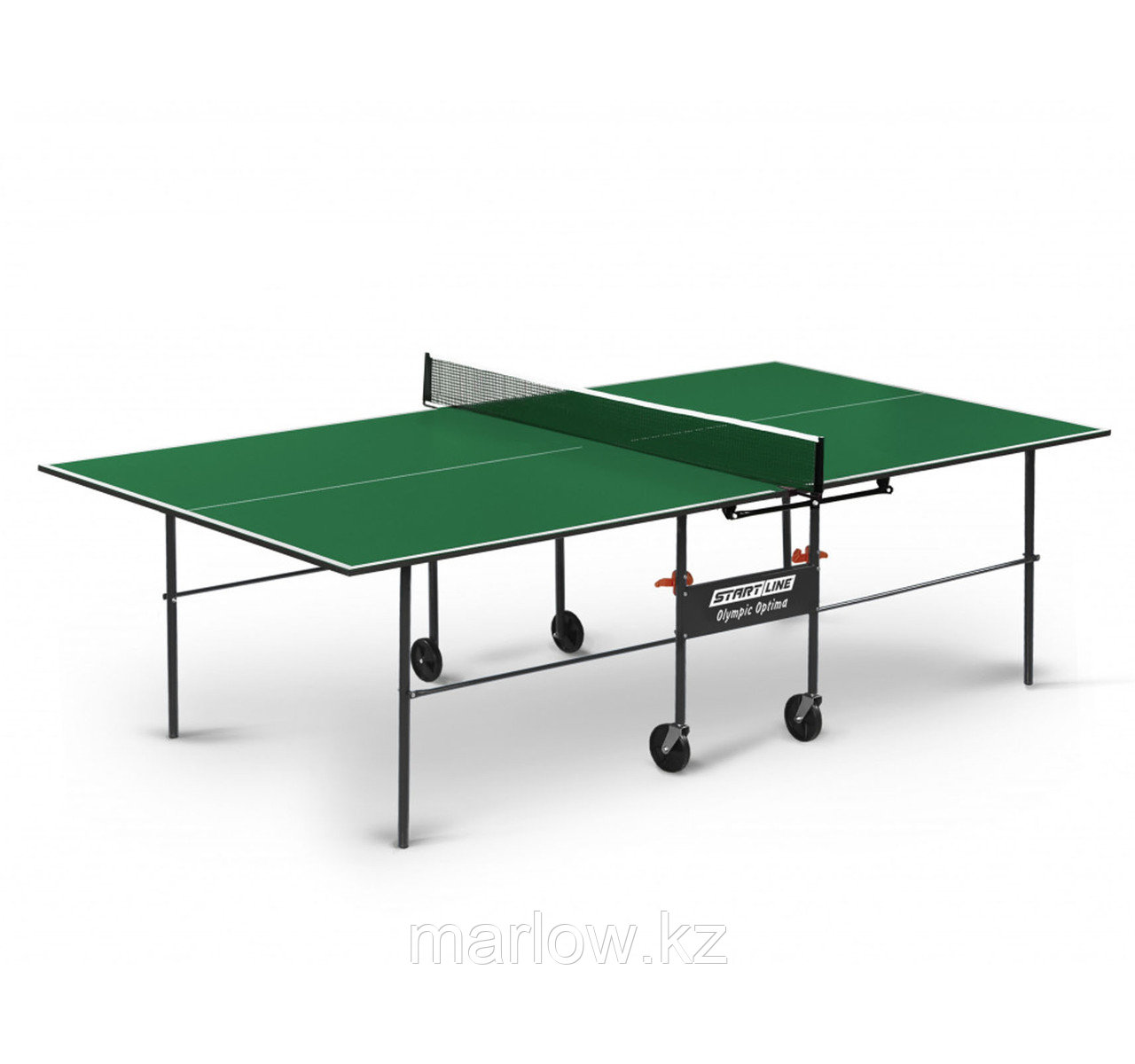 Теннисный стол Start line OLYMPIC Optima с сеткой Green - фото 1 - id-p110749949