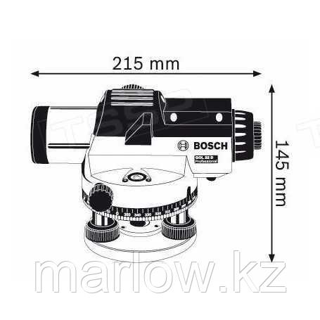 Оптический нивелир Bosch GOL 32 D Professional 0601068500 - фото 3 - id-p111466654