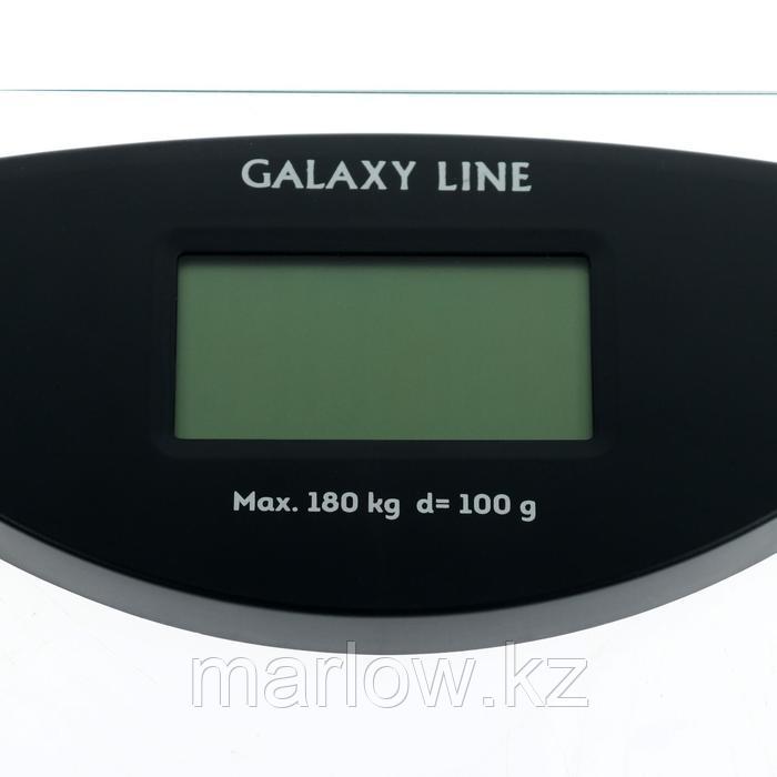 Весы напольные Galaxy GL 4810, электронные, до 180 кг, 1хCR2032, стекло, чёрные - фото 2 - id-p111433342