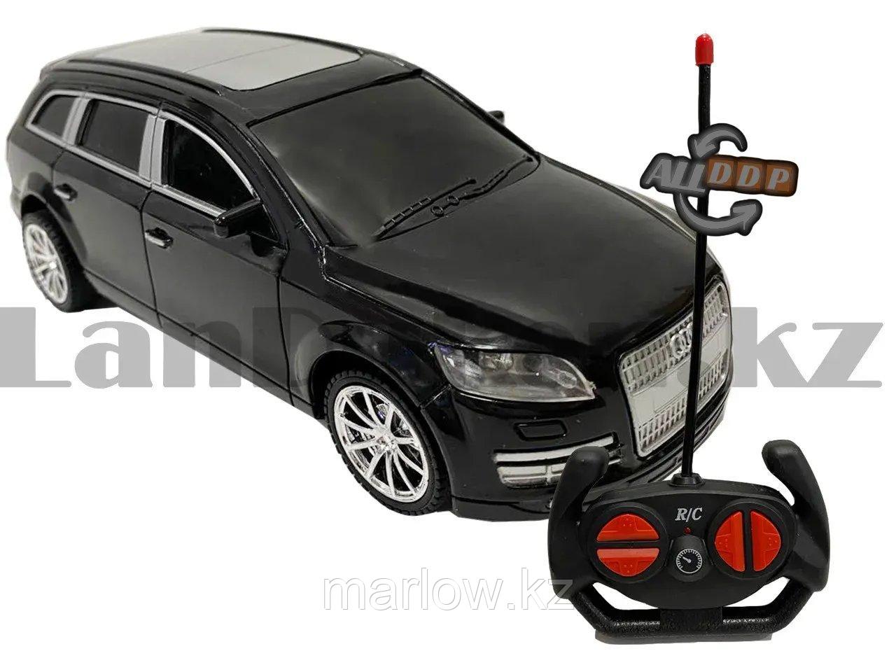 Радиоуправляемая машинка на батарейках со световым эффектом Street speed car Audi 1:20 черная - фото 9 - id-p111452780