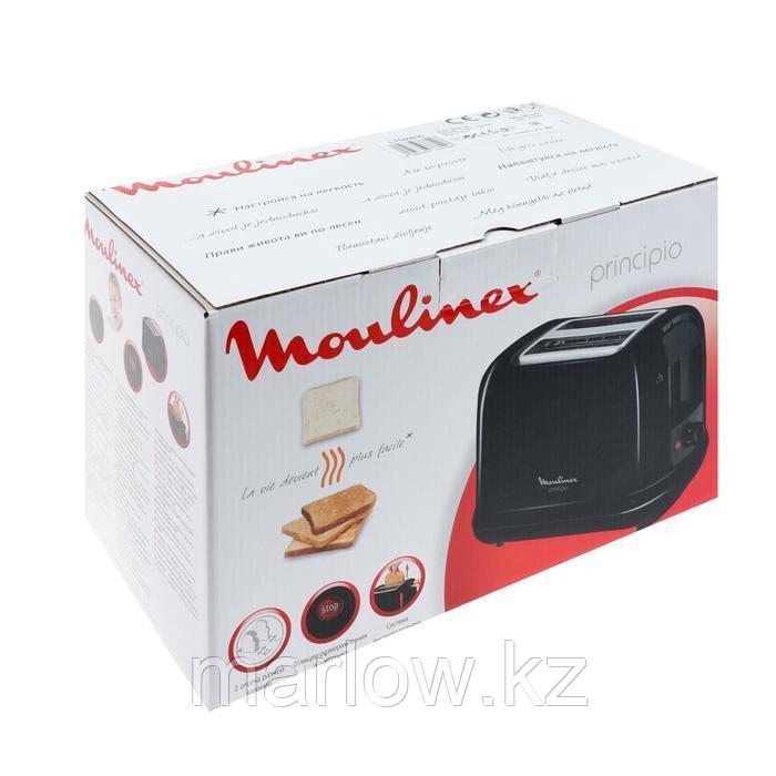 Тостер Moulinex LT160830, 720-850 Вт, 7 режимов прожарки, 2 тоста, черный - фото 5 - id-p111437162