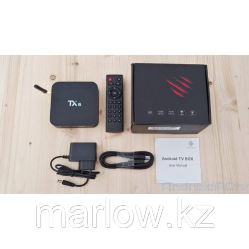 Приставка Smart Tv Box TX6 (4/64Gb) Android 9.0 dual Wi-Fi - фото 1 - id-p111457744