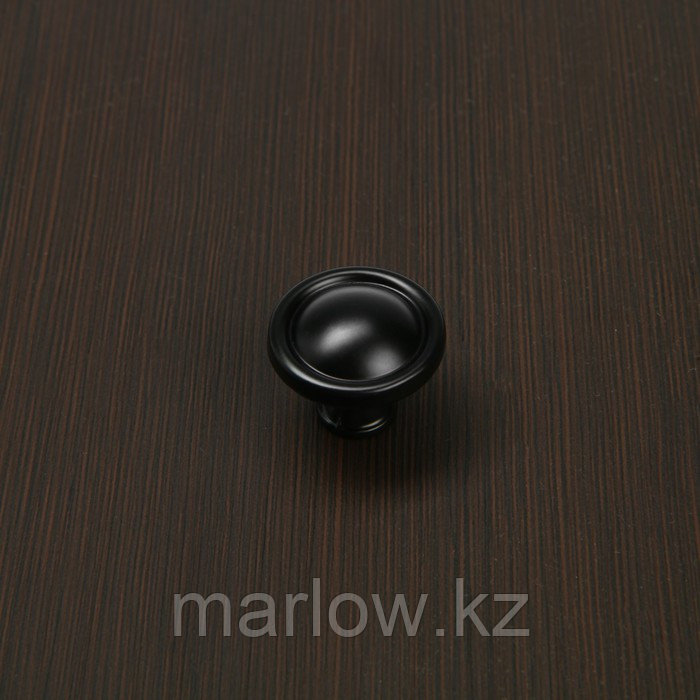 Ручка кнопка TUNDRA РК044BL, черная - фото 4 - id-p111462711
