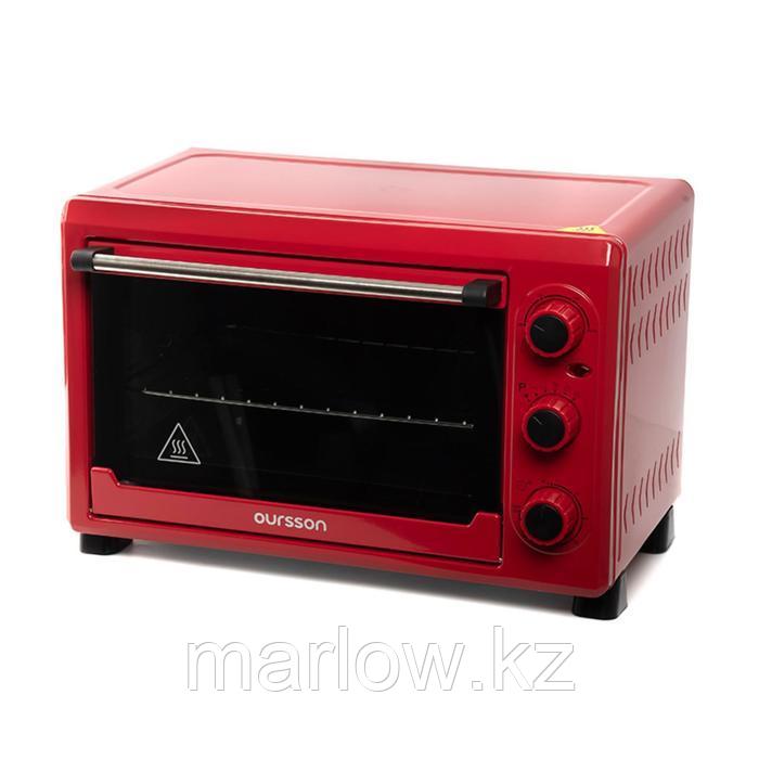 Мини-печь Oursson MO2620/RD, 1500 Вт, 26 л, 5 режимов, конвекция, красный - фото 1 - id-p111437168