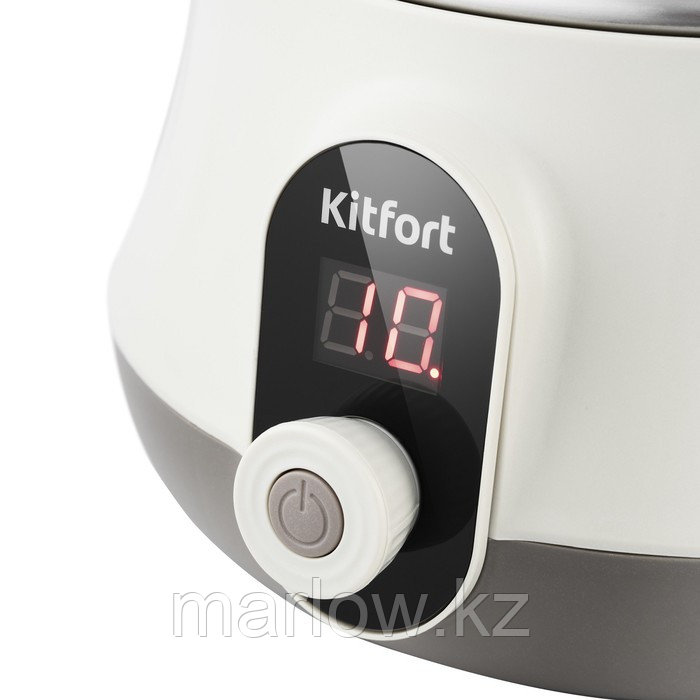 Пароварка Kitfort КТ-2035, электрическая, 600 Вт, 1.6 л, 5 ярусов, белая - фото 5 - id-p111434355