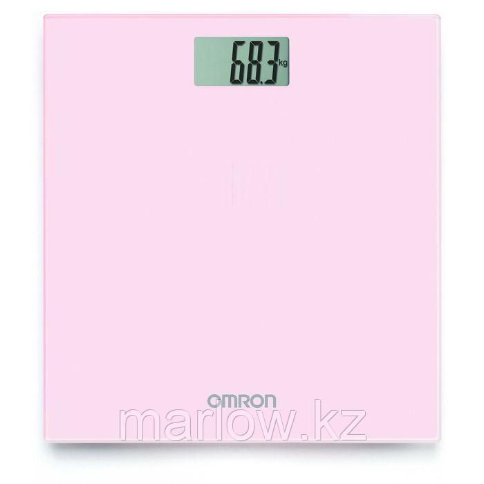 Весы напольные Omron HN-289, электронные, до 150 кг, 1хCR2032, стекло, розовые - фото 3 - id-p111433364