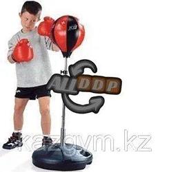 Набор для бокса детский (груша на стойке и перчатки)