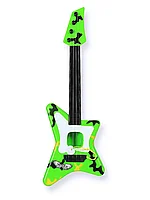 Игрушка музыкальная Гитара B-76A зеленый, в чехле