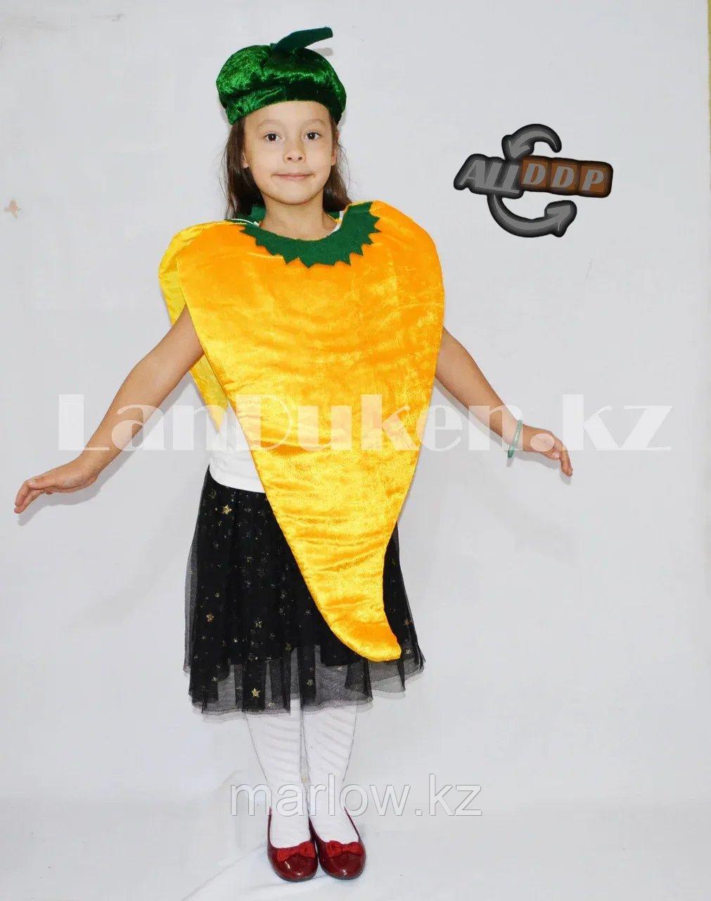 Карнавальный костюм детский овощи и фрукты болгарский перец, банан - фото 1 - id-p111453809