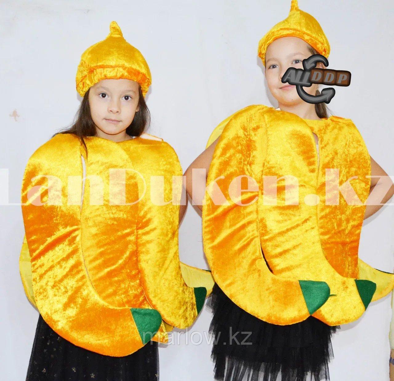 Карнавальный костюм детский овощи и фрукты банан - фото 1 - id-p111453832