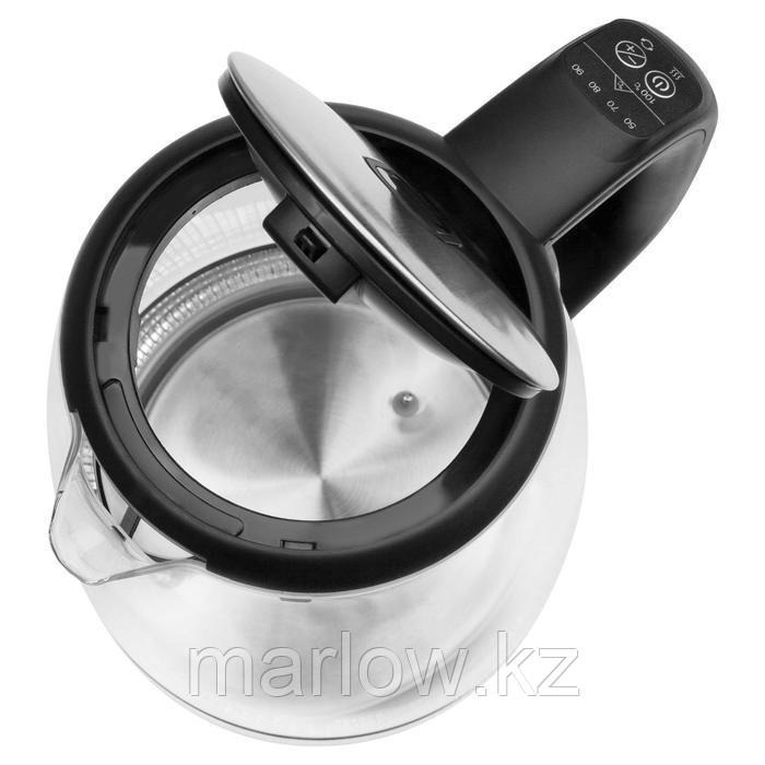 Чайник Sencor SWK 2090BK, стекло, 2 л, 2200 Вт, черный - фото 8 - id-p111435225