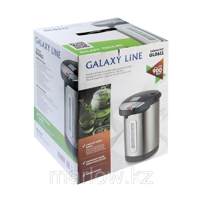 Термопот Galaxy LINE GL 0611, 2.35 л, 900 Вт, черно-серебристый - фото 5 - id-p111435226