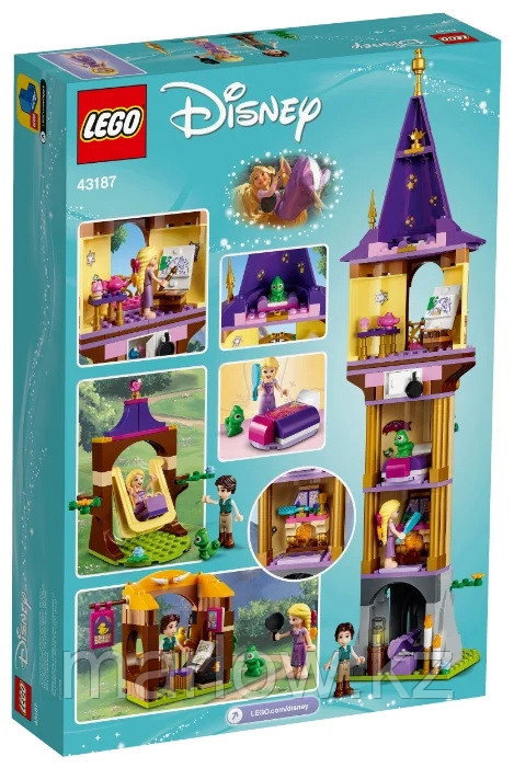 Lego Disney Princess 43187 Лего Принцессы Дисней Башня Рапунцель - фото 3 - id-p111470688