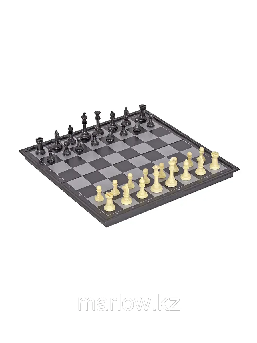 Игра 4 в 1 шахматы, шашки, нарды, карты магнит 8188-11 - фото 1 - id-p111445933