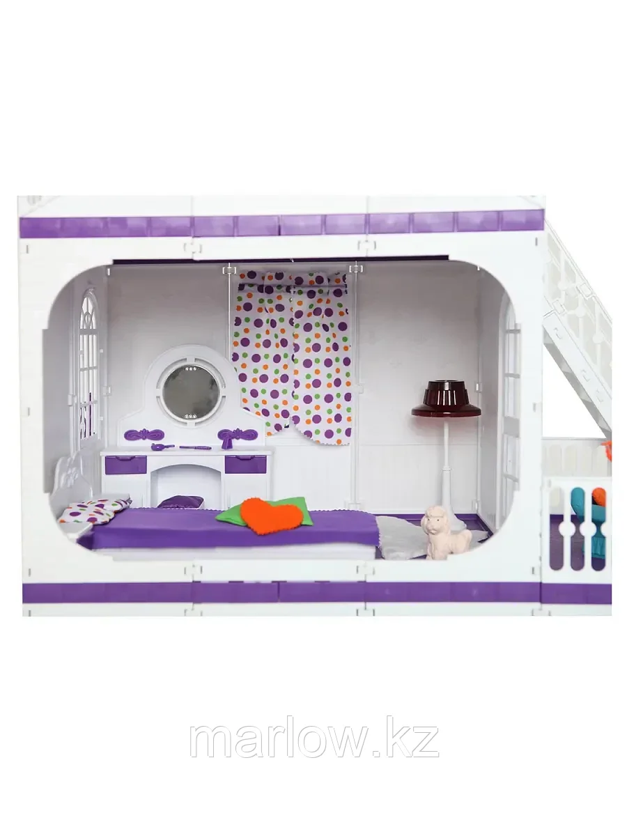 Мебель для куклы Спальня Конфетти С-1331 Огонек - фото 3 - id-p111445939