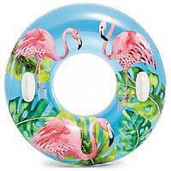 Надувной круг Intex Flamingo