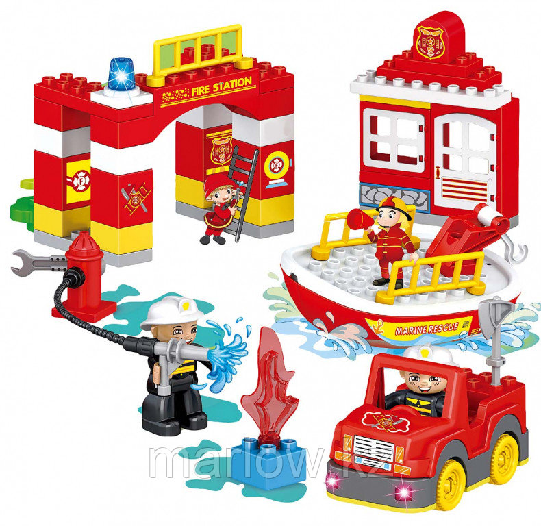 Lego Duplo 10591 Лего Дупло Пожарный катер - фото 10 - id-p111470721
