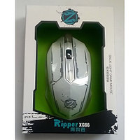 Мышь проводная игровая Ripper XG66 (подсвечмвается) Белый