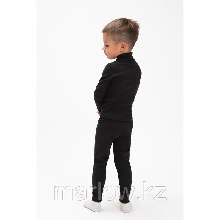Термобельё для мальчика (водолазка,кальсоны), цвет чёрный, рост 134 см (36) - фото 3 - id-p111459843