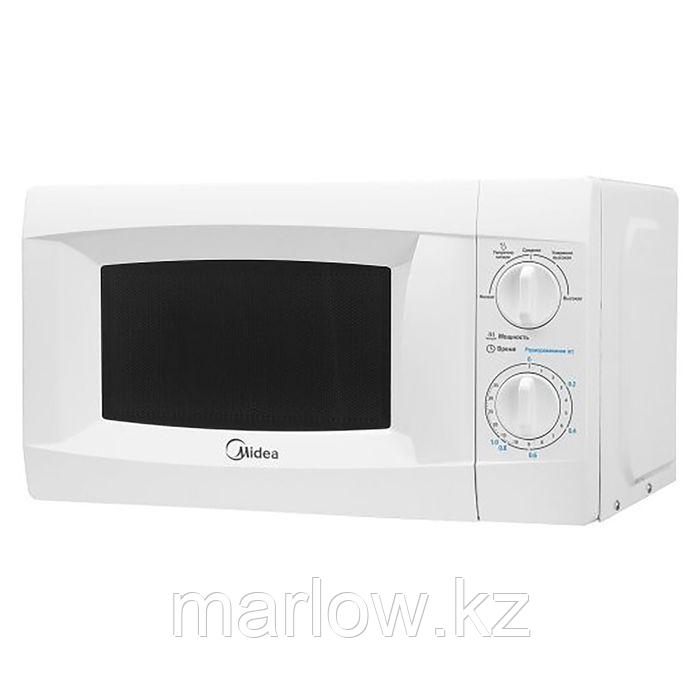 Микроволновая печь Midea MM720CKE, 700 Вт, 20 л, белый - фото 2 - id-p111435306