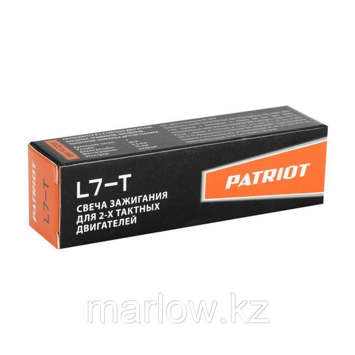 Свечи PATRIOT L7T, для 2Т двигателей, шестигранник 19 мм, резьба М14х1.25, калильное число 7 69753 ... - фото 3 - id-p111465794
