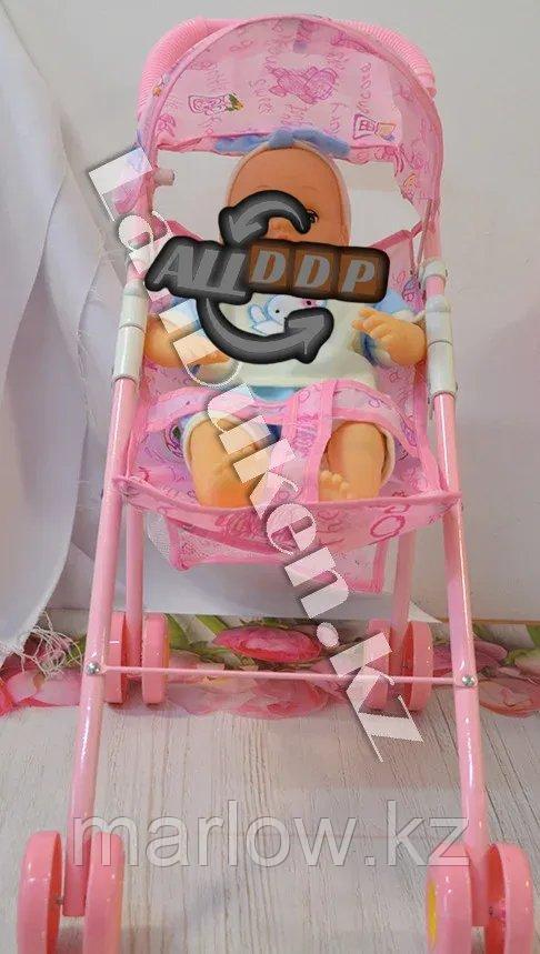 Кукла с коляской Diverting Baby (h=38 см) - фото 2 - id-p111452907