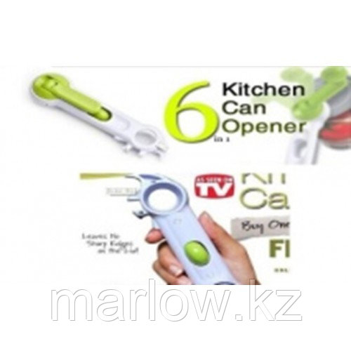 Открывашка для банок KITCHEN CAN OPENER 6IN1 - фото 1 - id-p111456902