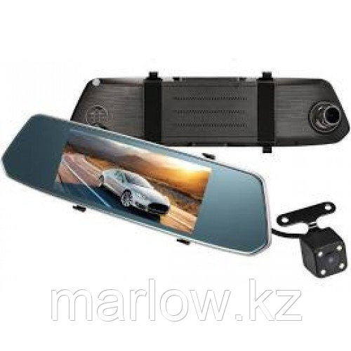 Видеорегистратор зеркало DVR BlackBox F700 Full HD 7" 2 камеры - фото 1 - id-p111455920